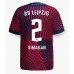 Maillot de foot RB Leipzig Mohamed Simakan #2 Extérieur vêtements 2023-24 Manches Courtes